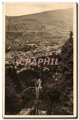 La Bourboule Ansichtskarte AK le funiculiare du plateau de Charlannes