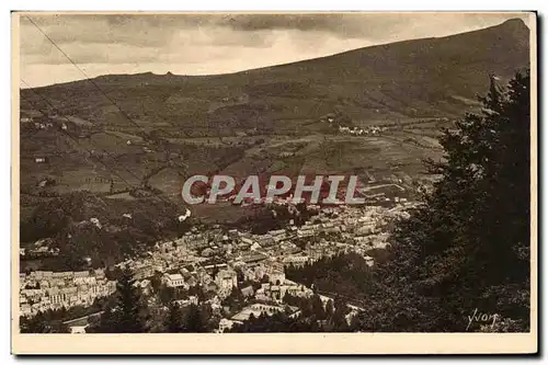 La Bourboule Cartes postales Vue panoramique prise du funiculaire