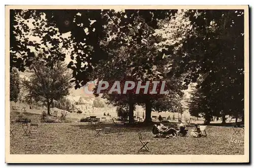 La Bourboule Cartes postales le parc de jeux