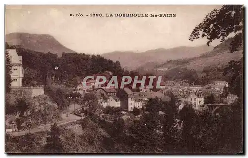 La Bourboule Cartes postales Vue generale