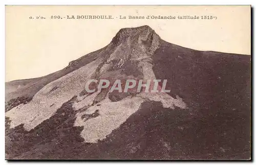 La Bourboule Cartes postales La banne d&#39Ordanche