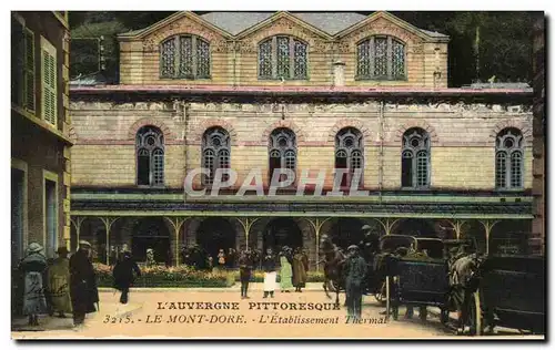 Le Mont Dore - Interieur de L&#39Etablissement Thermal - Cartes postales