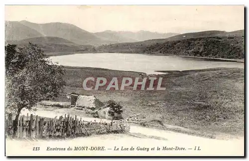 Le Mont Dore - Le lac de Guery et le Mont Dore - Ansichtskarte AK