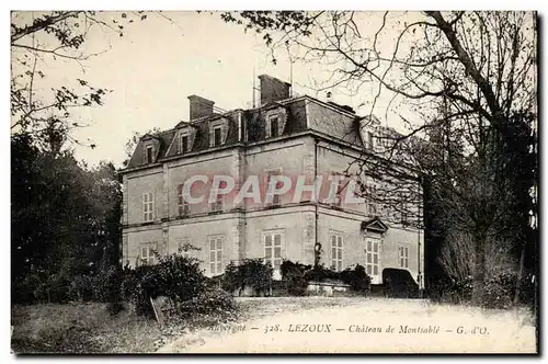 Lezoux - Chateau de Montsable - Cartes postales