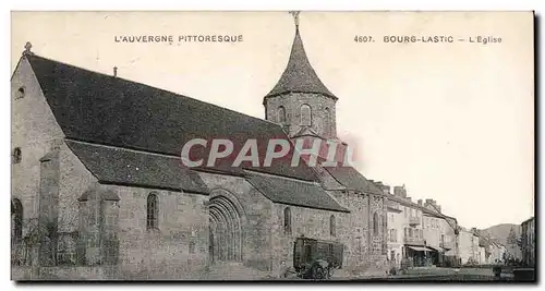 Bourg Lastic - L&#39Eglise - Cartes postales