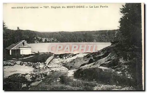 Le Mont Dore - Le Lac Pavin - Ansichtskarte AK