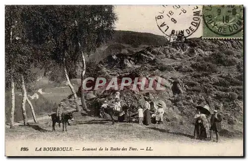 La Bourboule - Somet de la Roche des Fees - Cartes postales