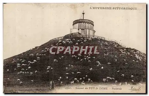 Le Puy de Dome - Auvergne - Sommet - Pastorale - Cartes postales