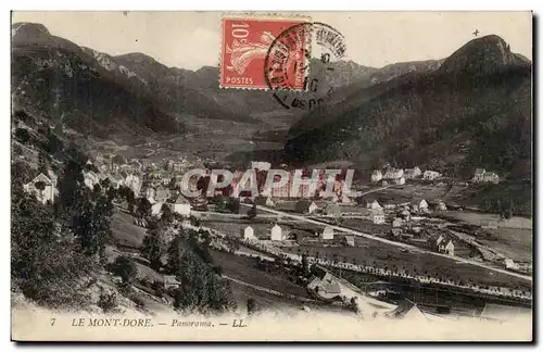 Le Mont Dore - Panorama - Cartes postales