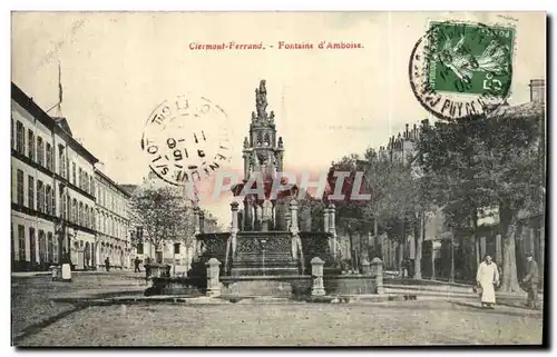 Clermont Ferrand - Fontaine Amboise - Cartes postales - Cartes postales