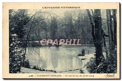 Clermont Ferrand - Un Coin du Lac du Jardin Lecoq - Cartes postales