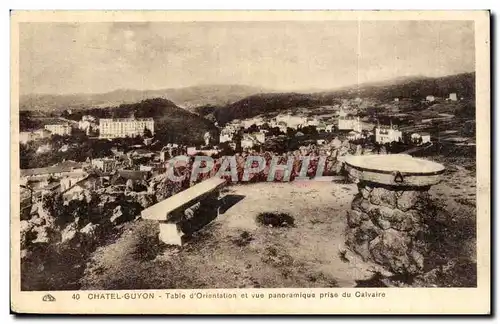 Chatelguyon - Table D&#39Orientation - Cartes postales