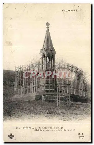 Orcival - Le Tombeau de la Vierge - Cartes postales -