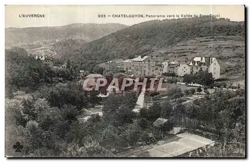 Chatelguyon - Chatel Guyon - Panorama vers la Vallee du Sans Souci - Ansichtskarte AK