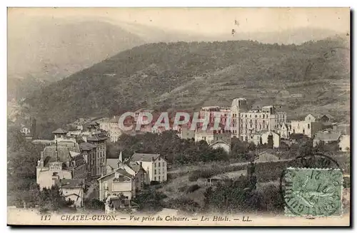 chatel Guyon Cartes postales Vue prise du calvaire