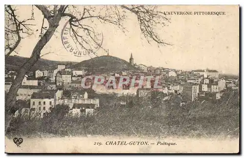 chatel Guyon Cartes postales Poetique