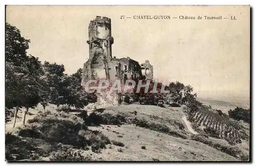 chatel Guyon Cartes postales Chateau de Tournoel