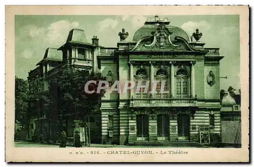 Chatelguyon Cartes postales Le theatre