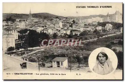 Chatelguyon Cartes postales Vue generale Cote de la Gare