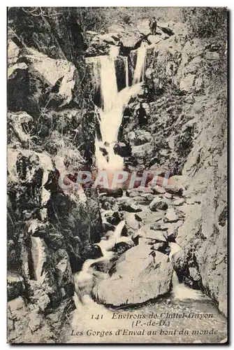 Environs de Chatelguyon Ansichtskarte AK Les gorges d&#39Enval au bout du monde