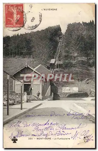 Mont Dore Cartes postales Le Funiculaire