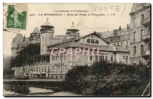 La Bourboule Cartes postales Hotel des Postes et Telegraphes