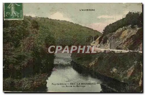 La Bourboule Ansichtskarte AK La route du barrage