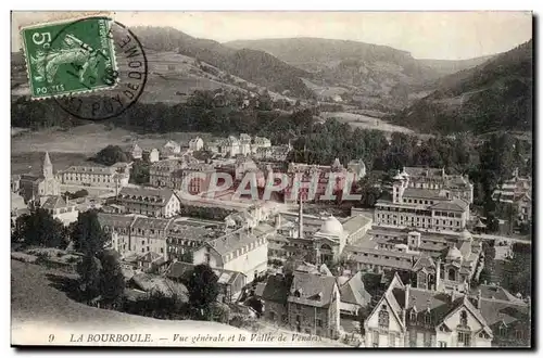 La Bourboule Cartes postales Vue generale et la vallee de VEndeix