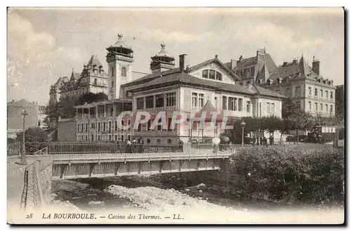 La Bourboule Cartes postales CAsino des Thermes