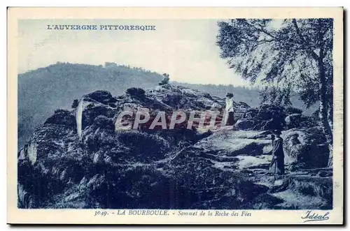 La Bourboule - Sommet de la Roche des Fees - Cartes postales