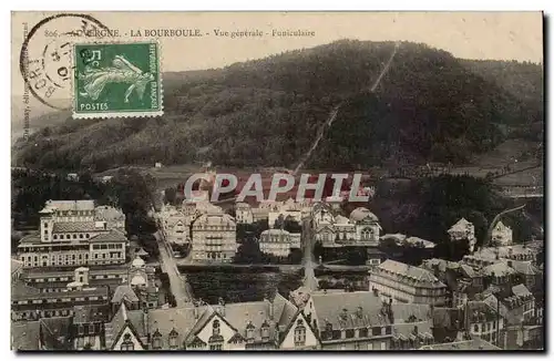 La Bourboule - Vue Generale - Funiculaire - Cartes postales