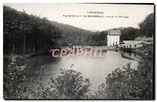 La Bourboule - Le Lac du Barrage - Ansichtskarte AK