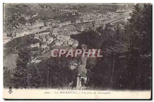 La Bourboule - Vue Prise du Funiculaire - Cartes postales