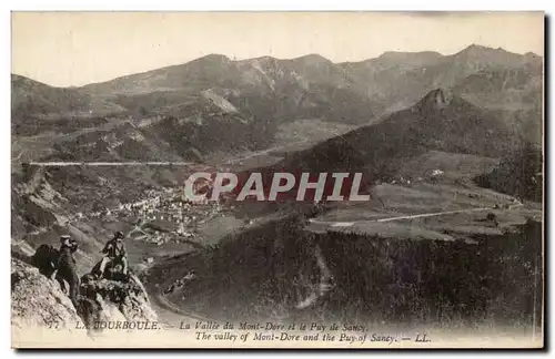 La Bourboule - La Vallee du Mont Dore et le Puy de Sancy - Ansichtskarte AK