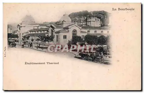 La Bourboule - Etablissement Thermale - Cartes postales