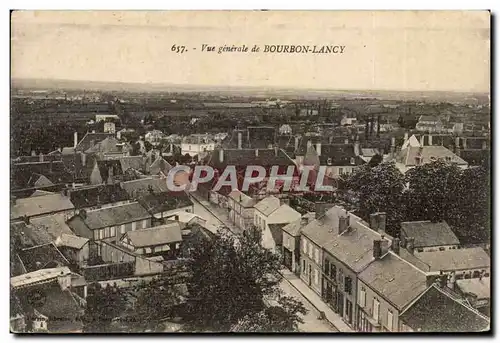 Bourbon Lancy Cartes postales Vue generale