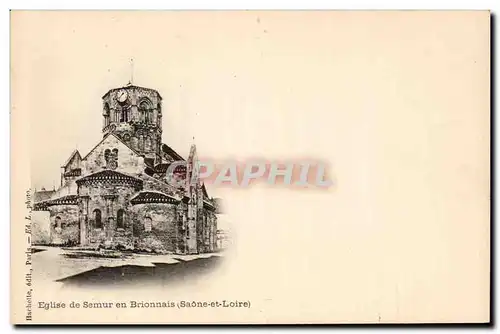 Cartes postales Eglise de Semur en Brionnais