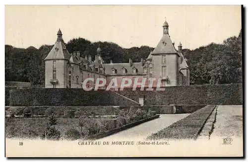 chateau de Montjeu Ansichtskarte AK