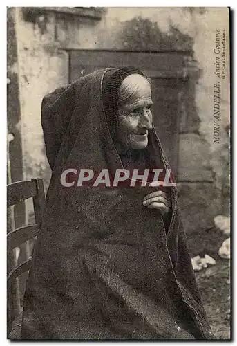 Morvandelle Cartes postales Ancien costume (folklore costume)