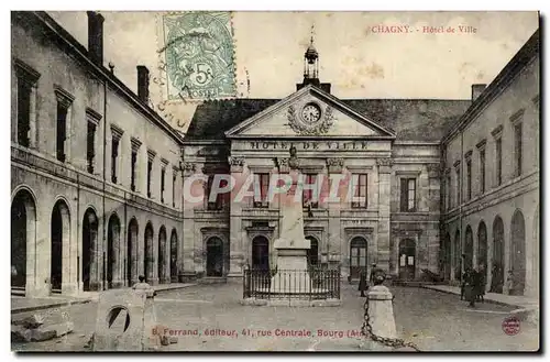 Chagny Cartes postales Hotel de ville