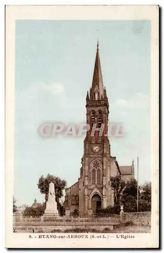 Etang sur Arroux Cartes postales L&#39eglise