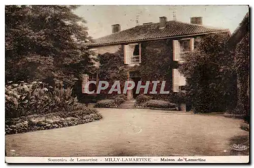 Milly Lamartine Cartes postales Maison de Lamartine