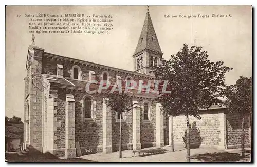 Saint Leger sous la Russiere Cartes postales Paroisse de l&#39ancien diocese de Macon