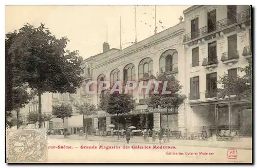 Chalon sur Saone Ansichtskarte AK Grands magasins des Galeries Modernes