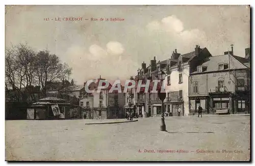 Le Creusot Cartes postales Rue de la Sabliere