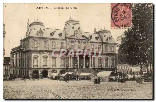 Autun Cartes postales hotel de ville