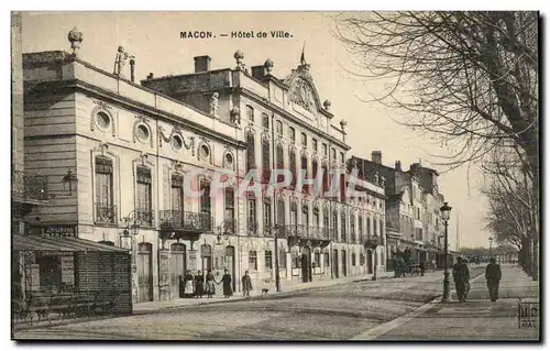 Macon Cartes postales Hotel de ville