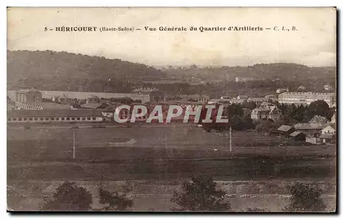 Hericourt Cartes postales Vue generale du quartier d&#39artillerie