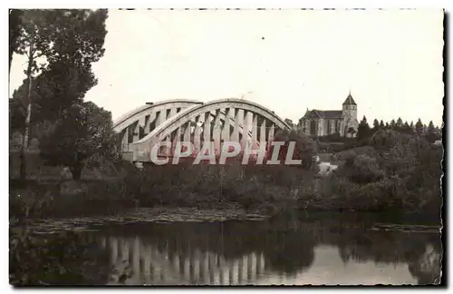 Branges Cartes postales La pont sur la Selle et l&#39eglise