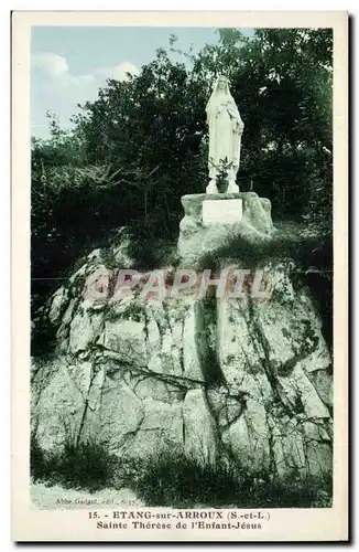 Etang sur Arroux Cartes postales Sainte therese de l&#39enfant Jesus